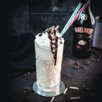 Baileys Iced Coffee topped with scrumptious Baileys whipped cream.