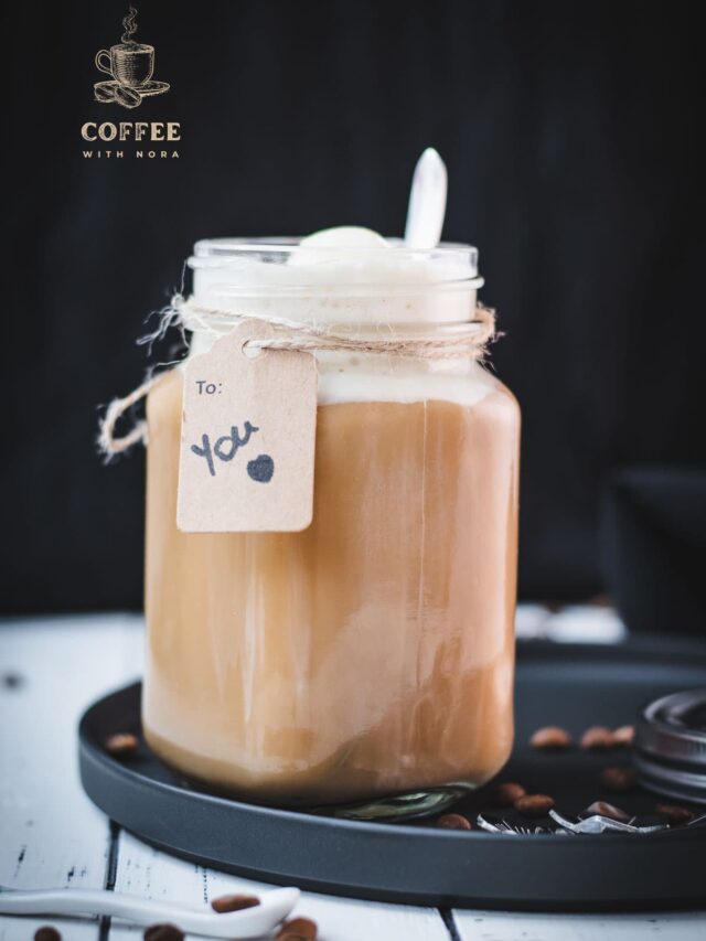 Iced Coffee with Vanilla Ice Cream